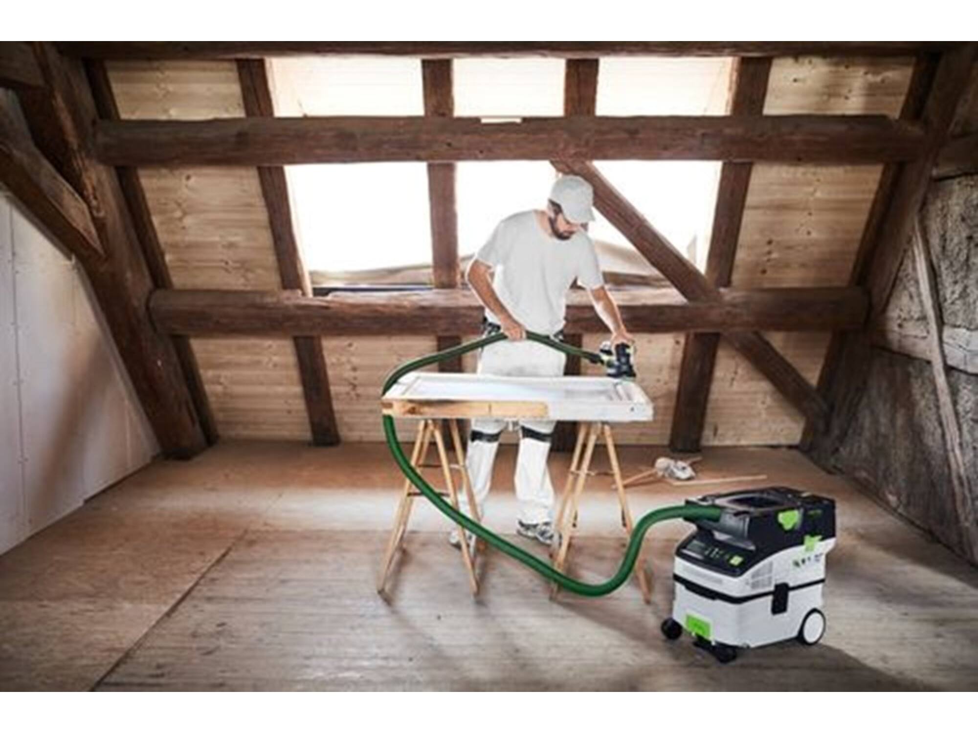 Festool Accu stofzuiger CTLC MIDI I-Basic 18V