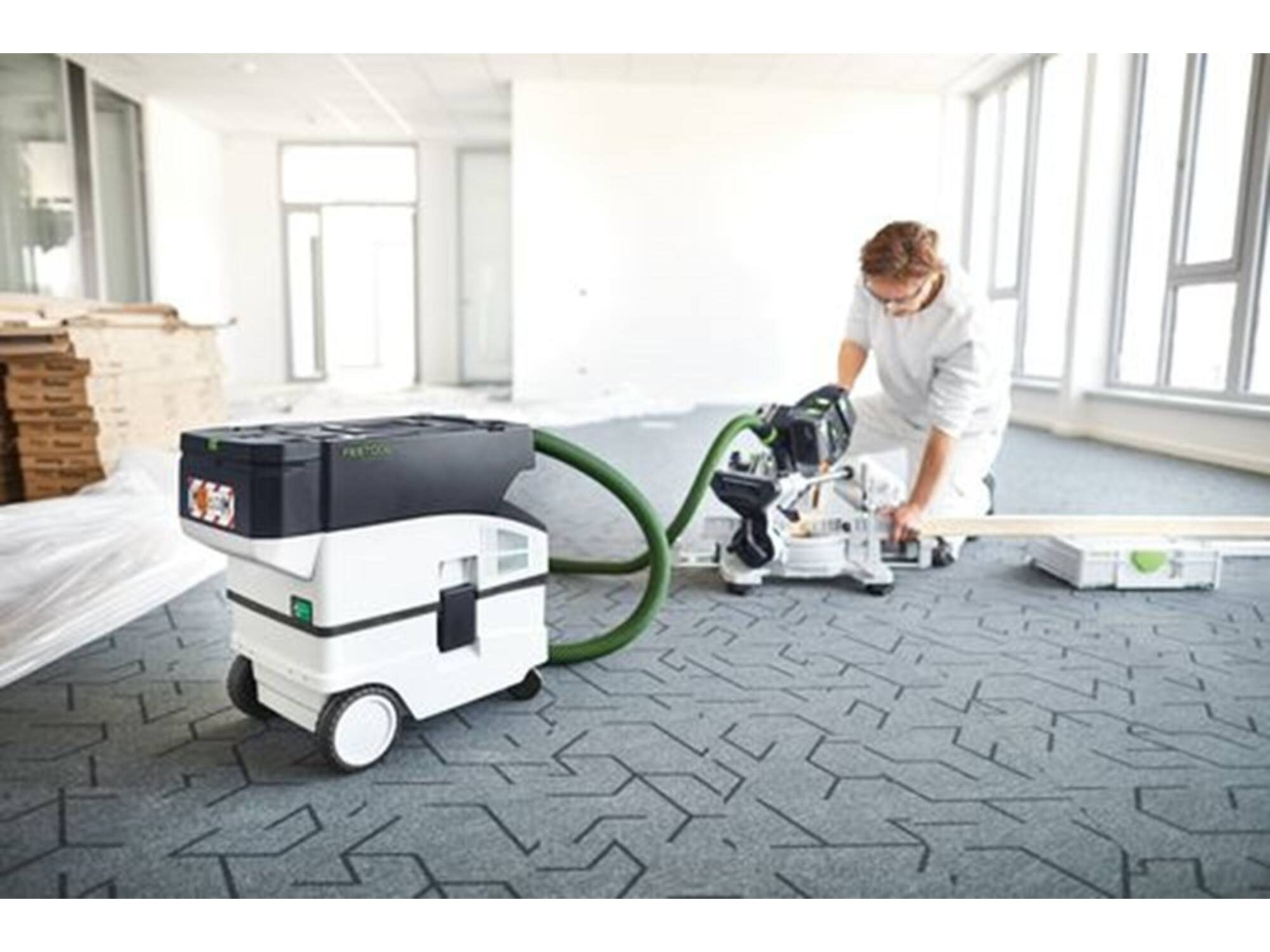 Festool Accu stofzuiger CTLC MIDI I-Basic 18V