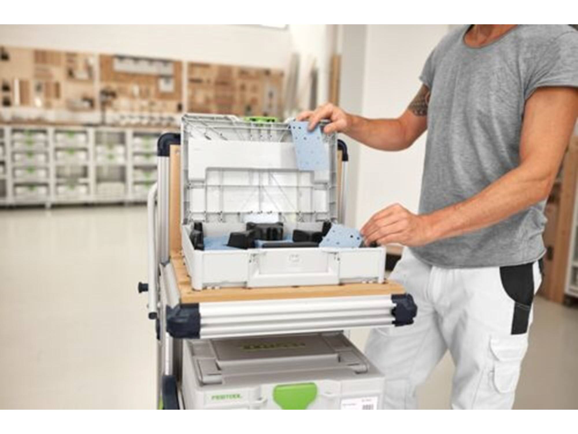 Festool Systainer schuurbladen GRANAT SYS-STF 80X133 GR-SET
