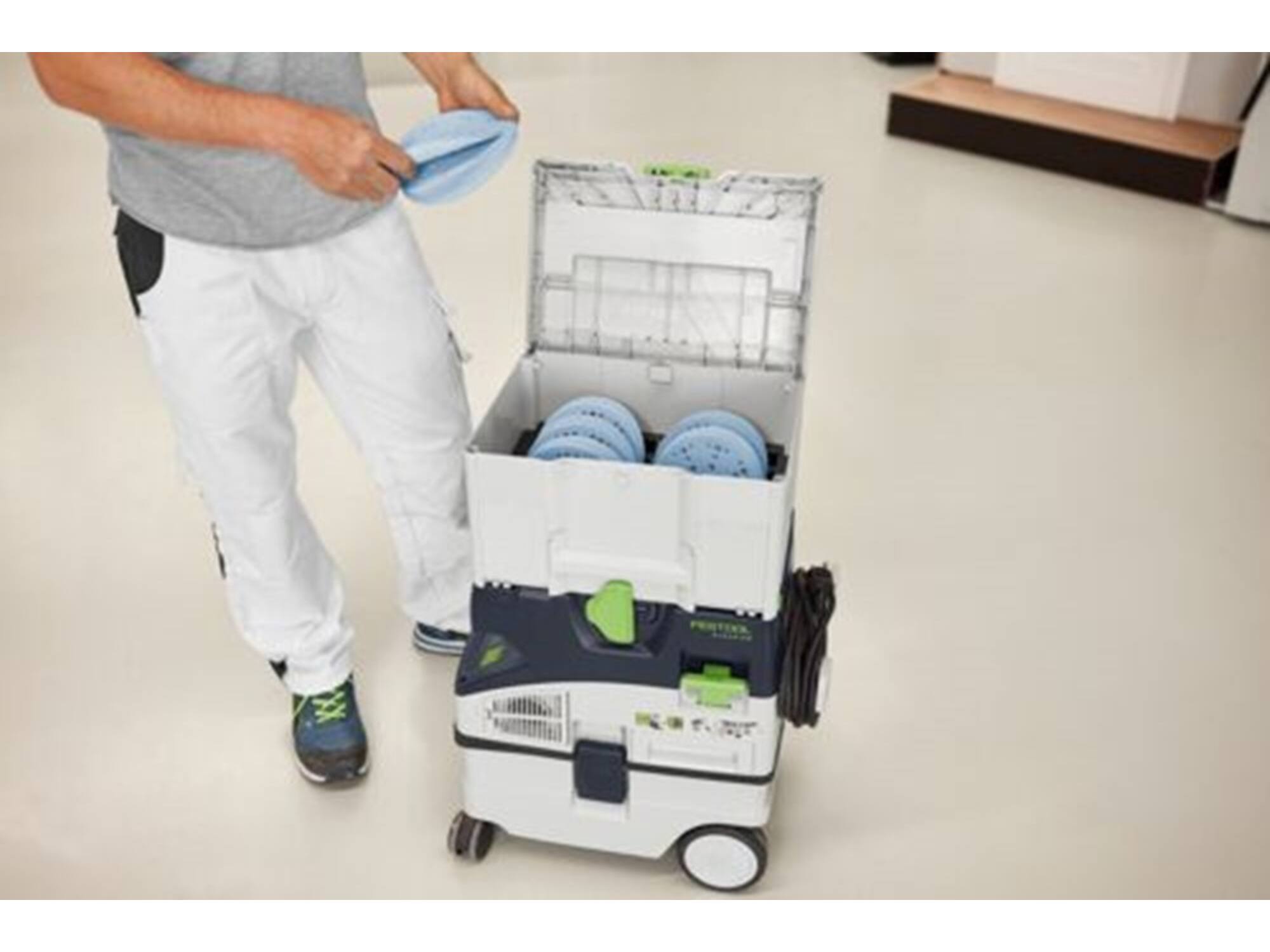 Festool Systainer schuurbladen GRANAT SYS-STF D150 GR-SET