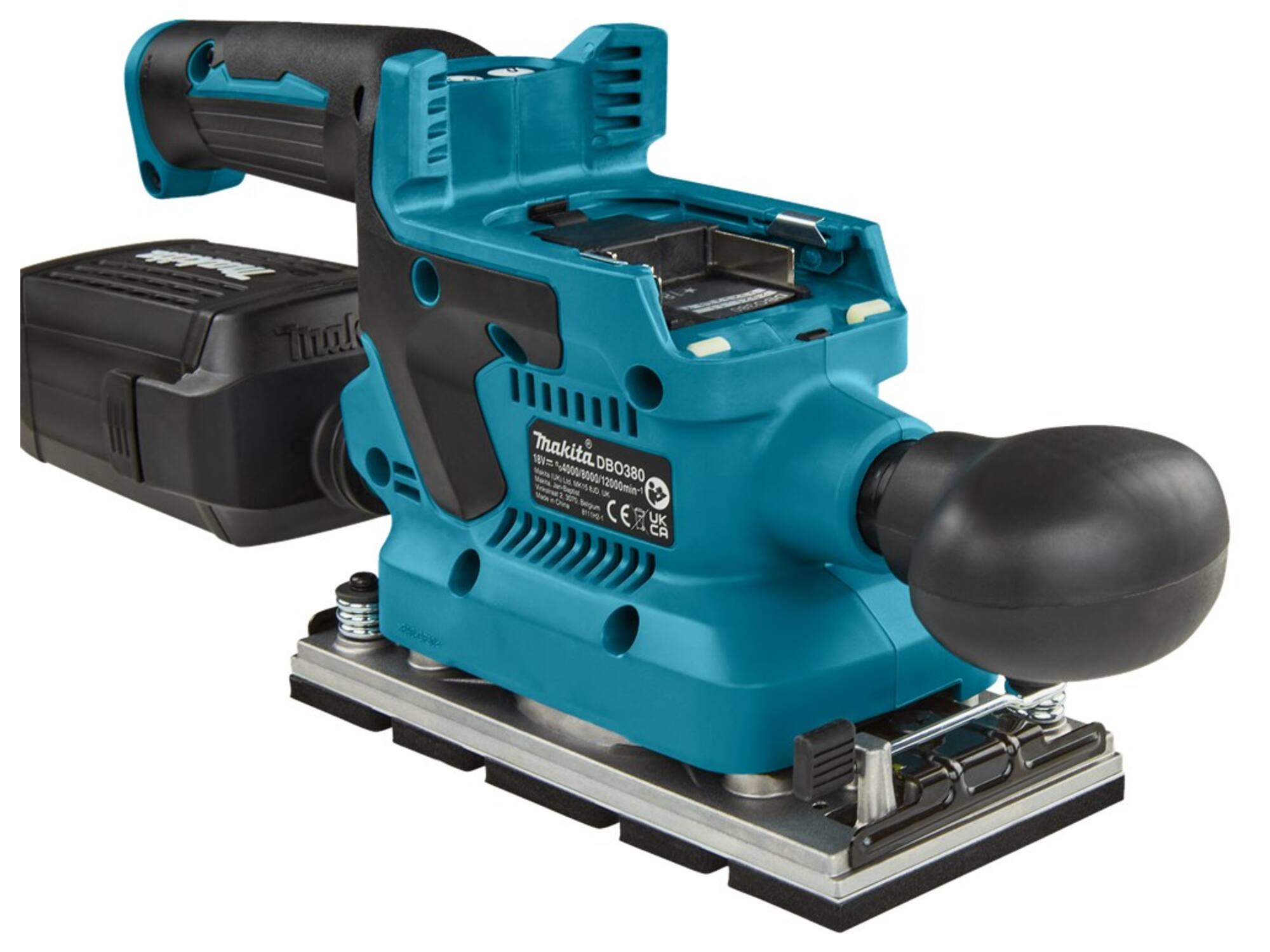 Makita Vlakschuurmachine in doos DBO380Z 18V