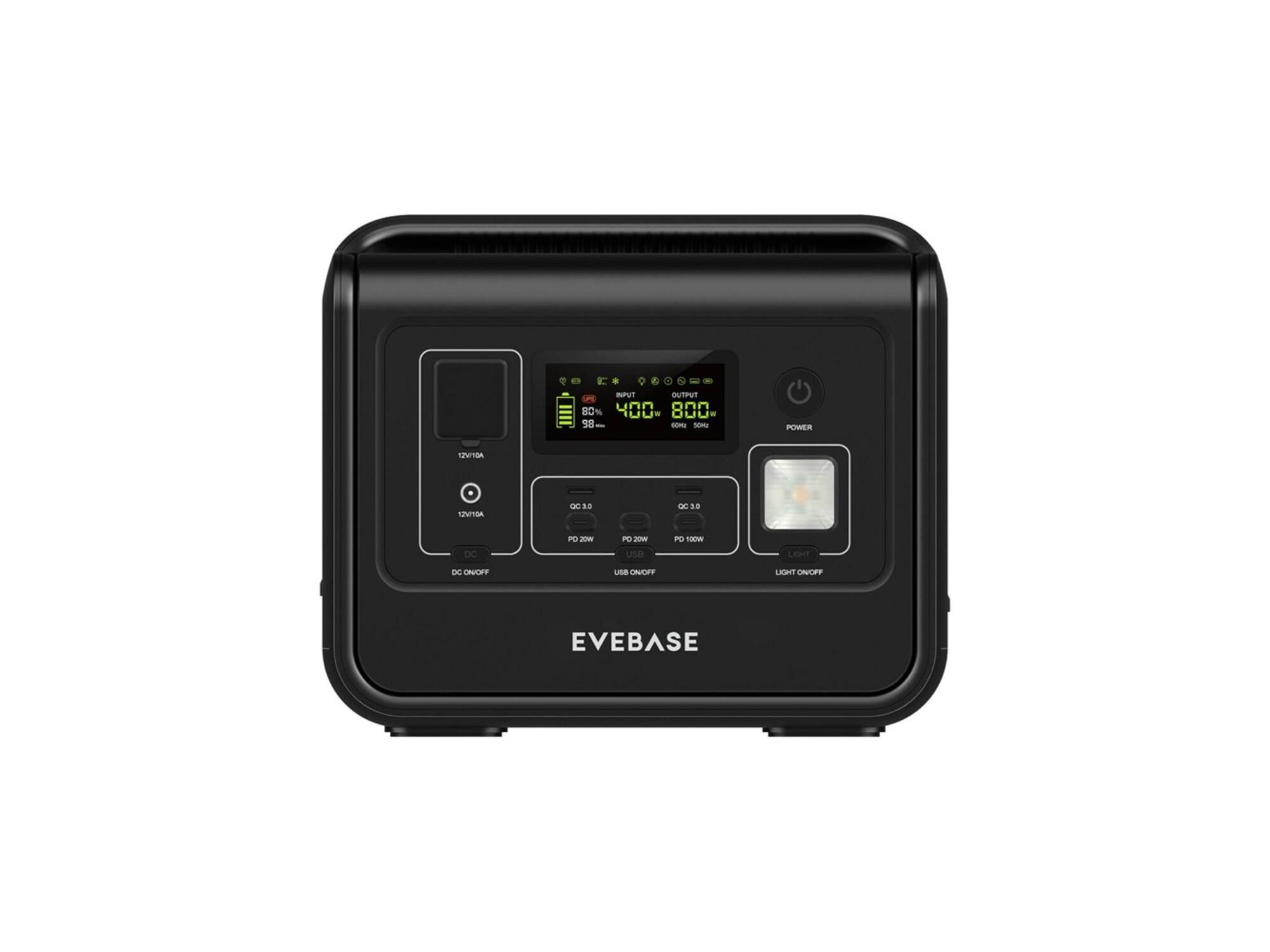 Evebase Portable power station MOVE 800 512WH