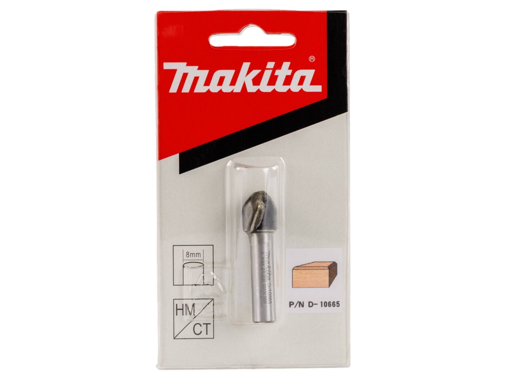 Makita Afkantfrees HM 8MM