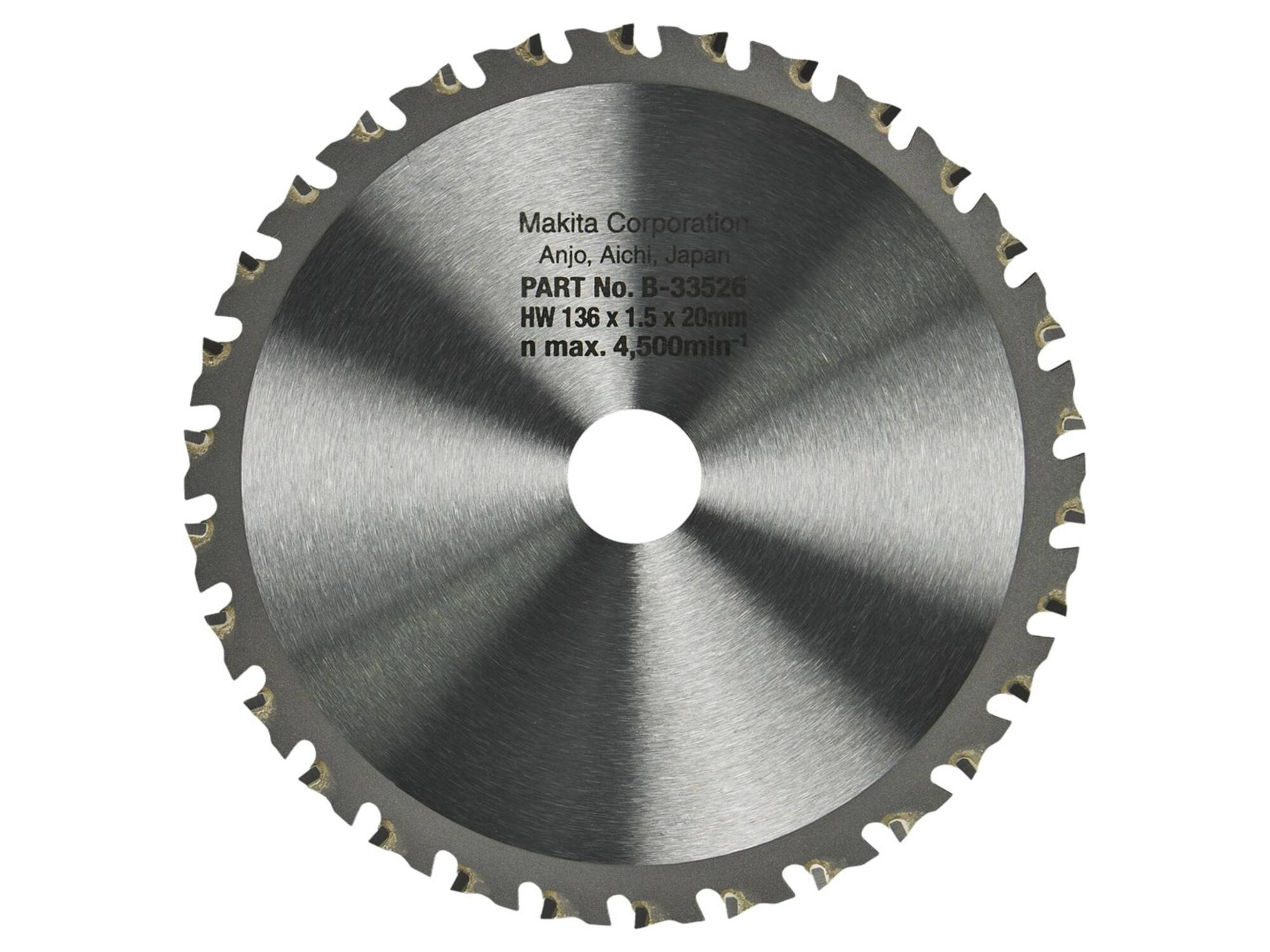Makita Zaagblad metaal B-33526