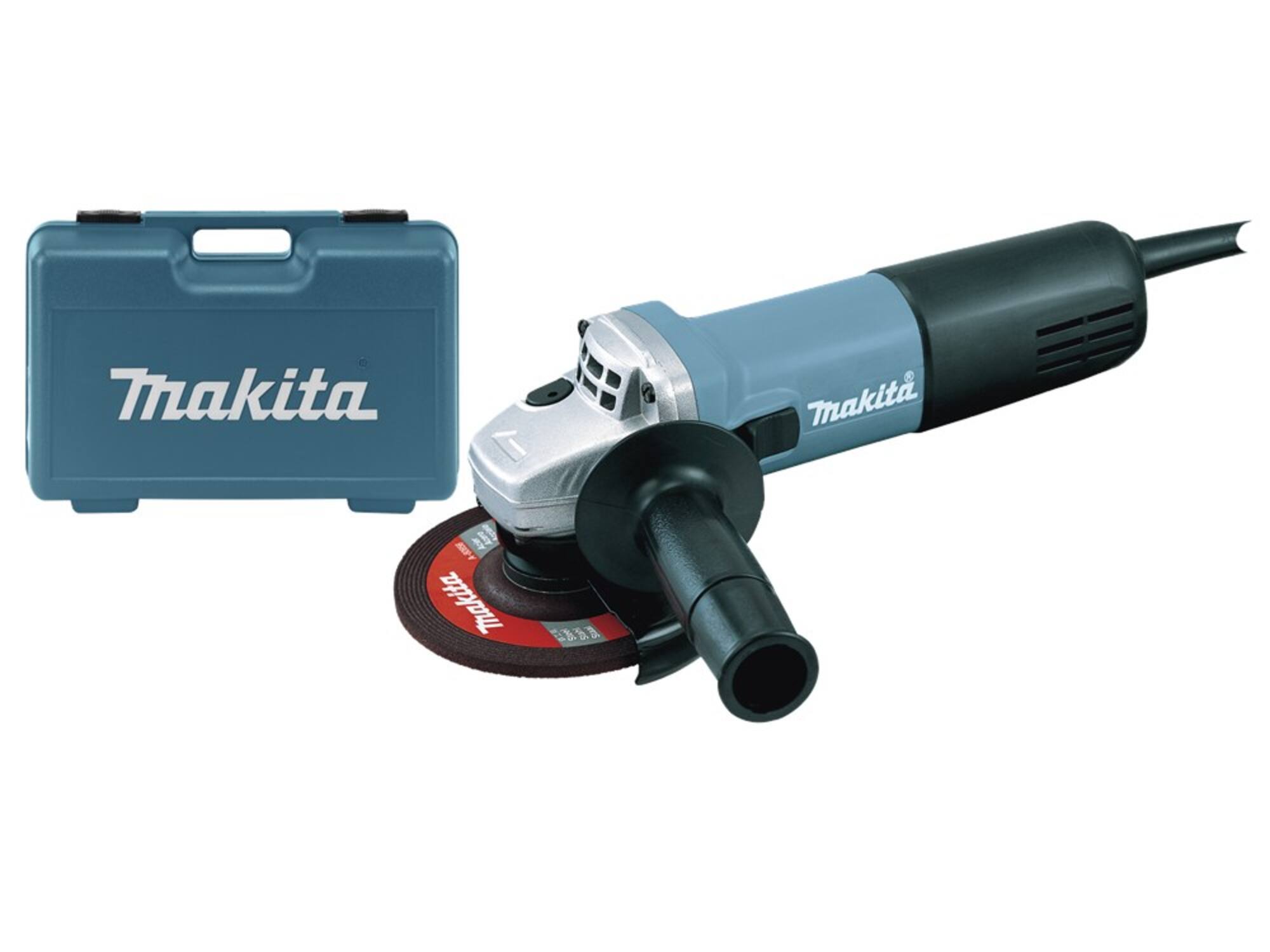 MAKITA Haakse slijpmachine 125MM in koffer 9558HNRGK 230V/840W