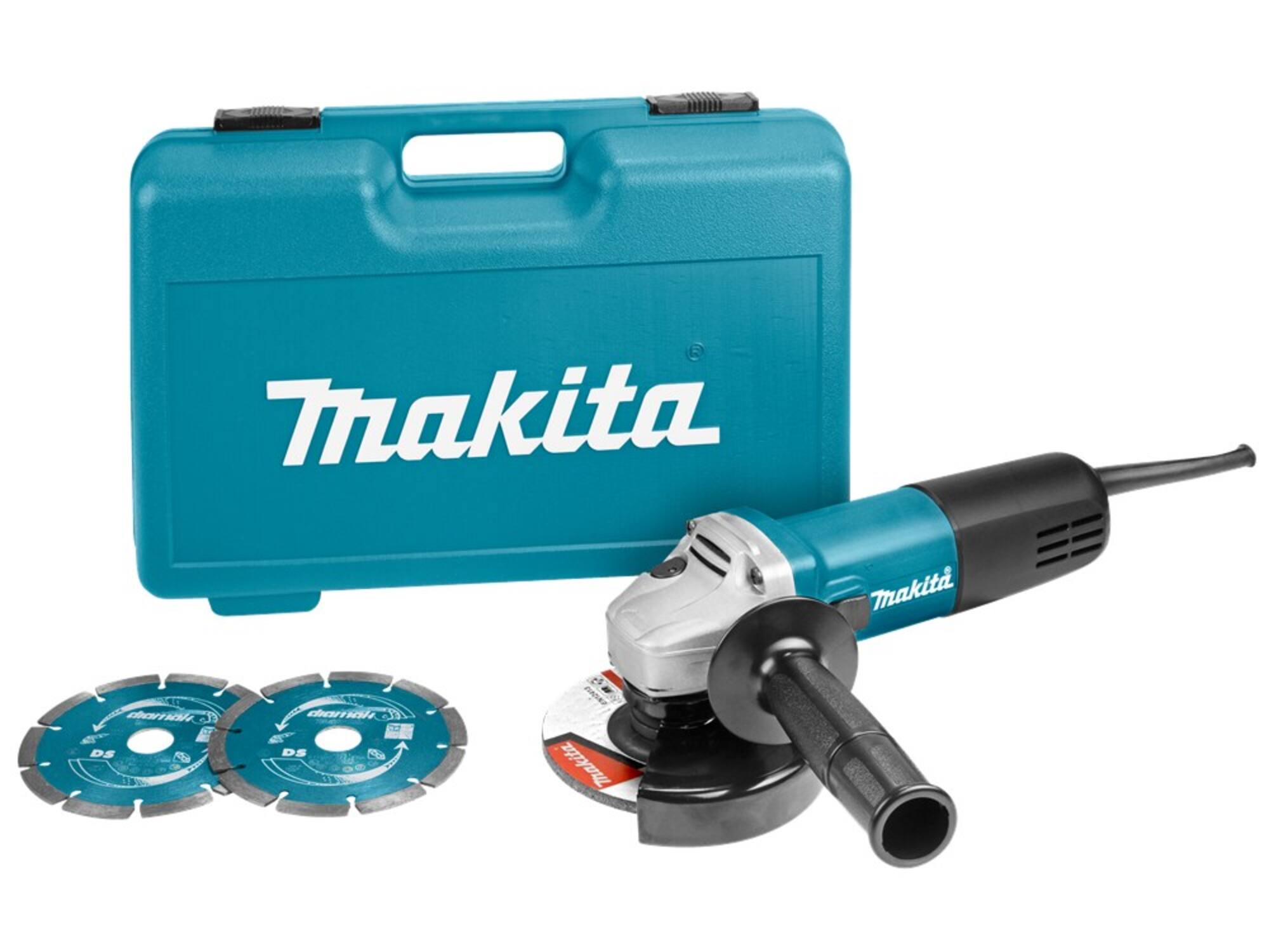 MAKITA Haakse slijpmachine 125MM in koffer 9558HNRGK2 230V/840W