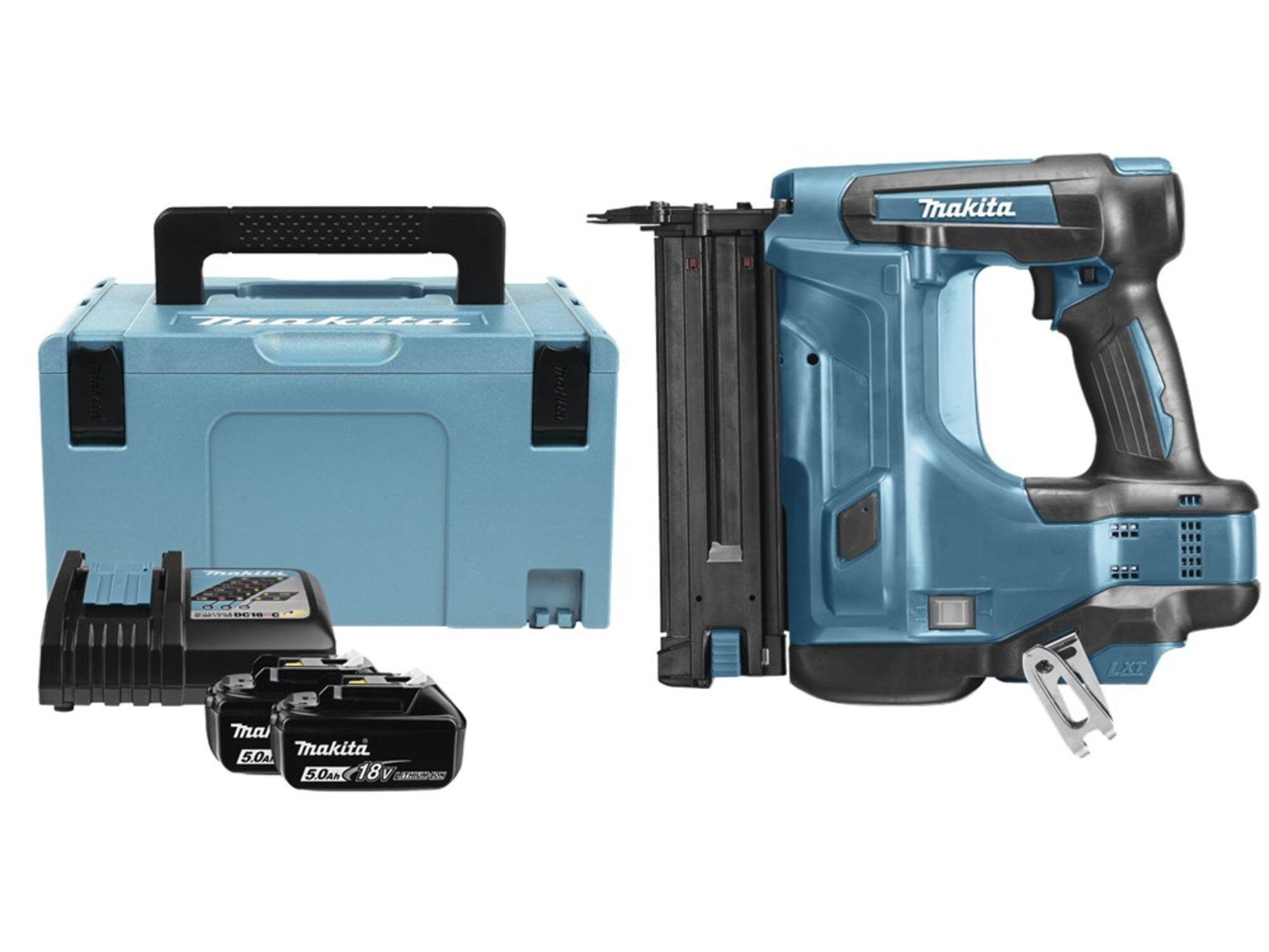 MAKITA Brad tacker in Mbox DBN500RTJ 18V/5.0AH