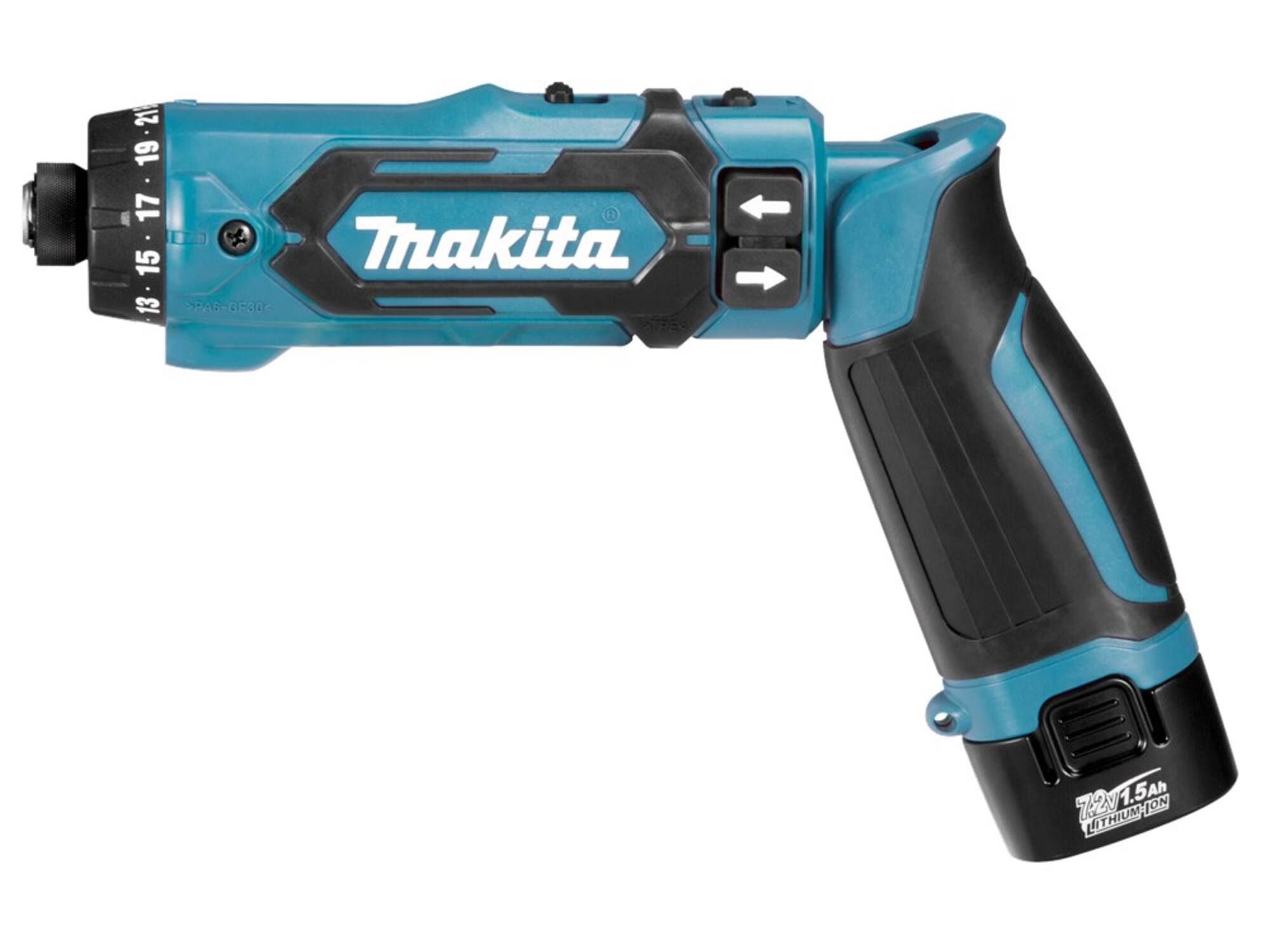 MAKITA Boor-/schroefmachine in koffer DF012DSE 7.2V/1.5AH