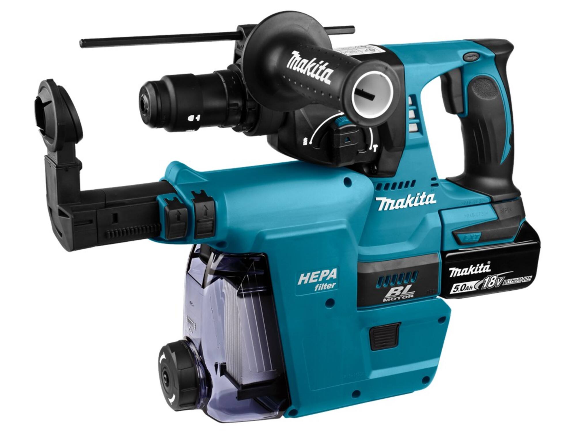 MAKITA Combihamermachine in Mbox DHR243RTJW 18V/5.0AH