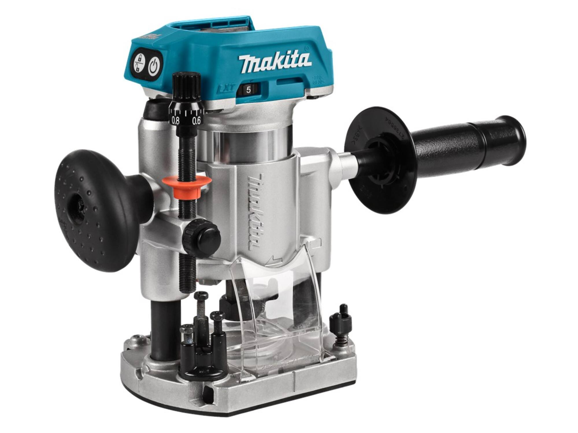 Makita Boven- en kantenfreesmachine body in Mbox DRT50ZJX2 18V