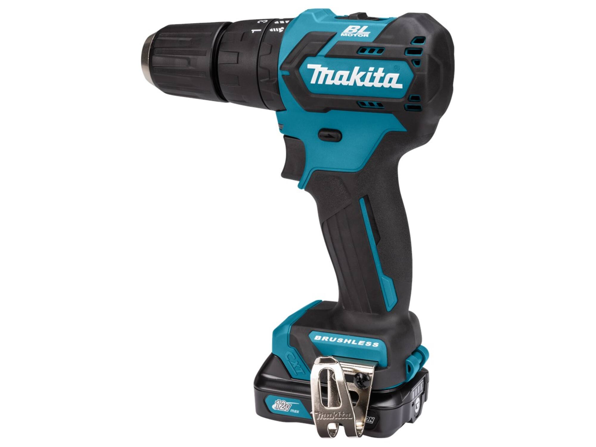 MAKITA Klopboor-/schroefmachine body in Mbox HP332DSAJ 10.8V/2.0A