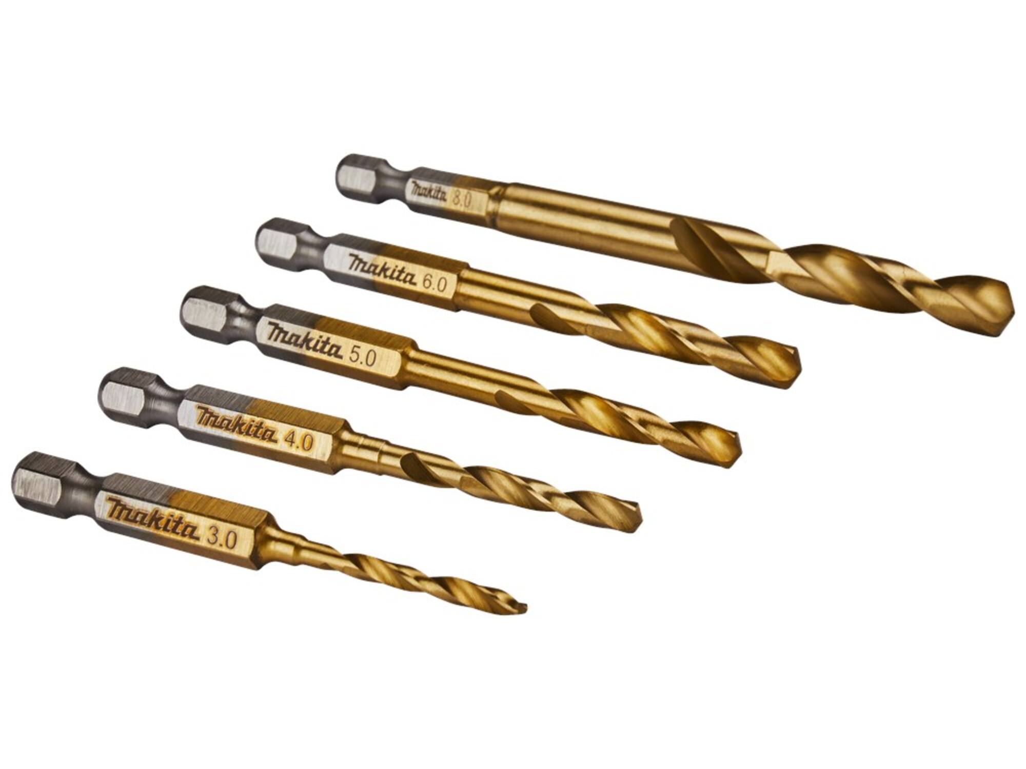 Makita Metaalborenset HSS 5-delig