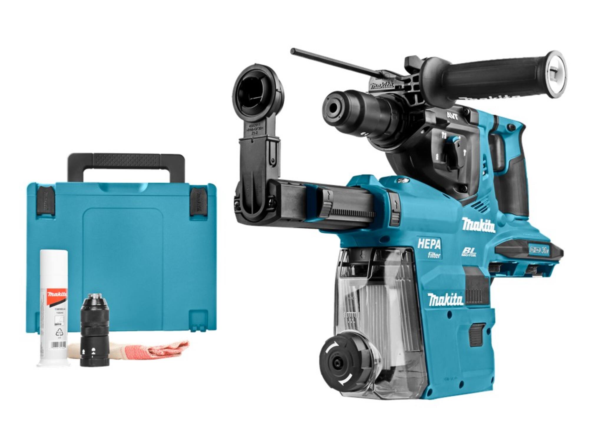 MAKITA Combihamermachine body in Mbox DHR281ZWJ 2x18V