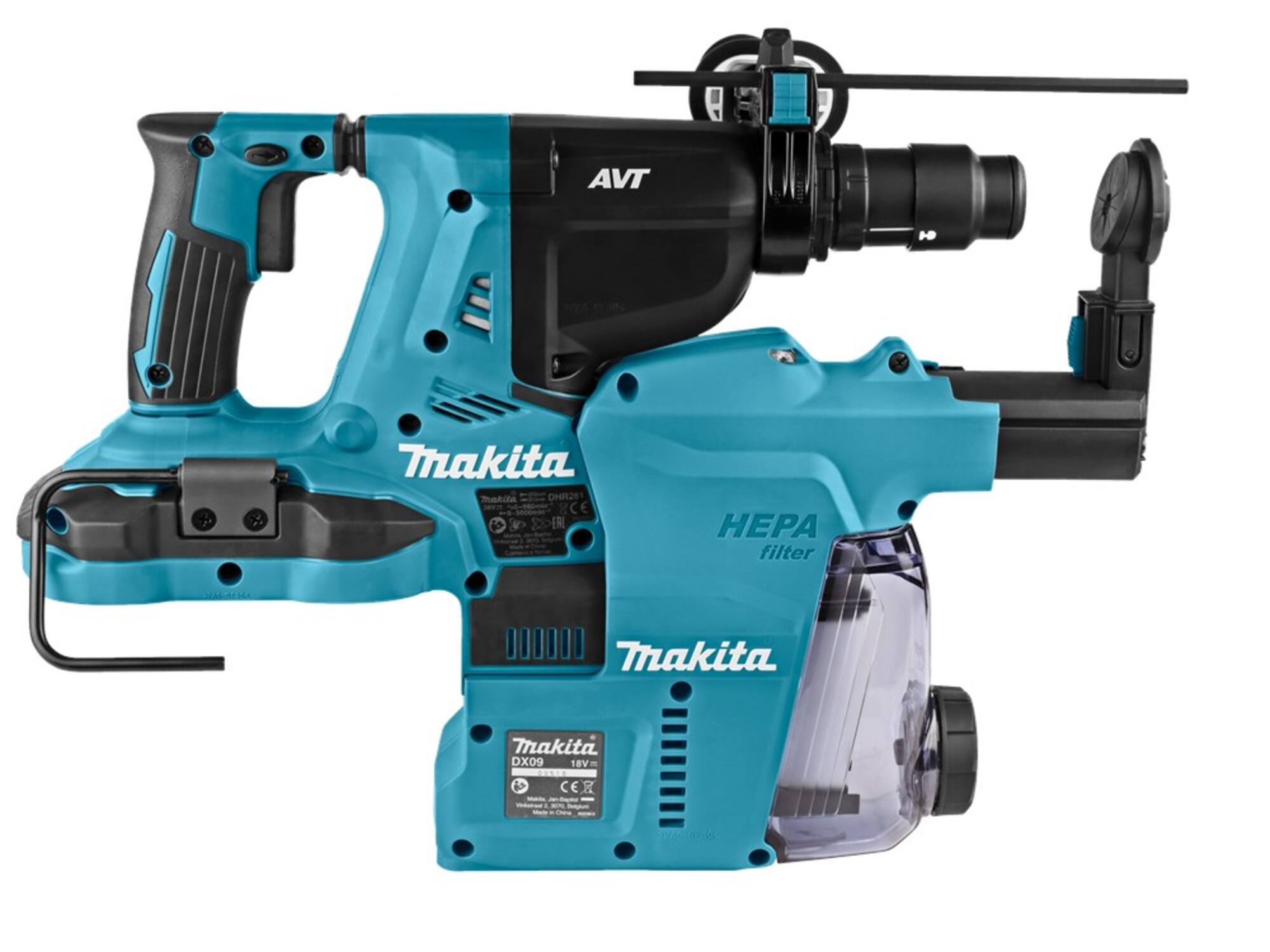 MAKITA Combihamermachine body in Mbox DHR281ZWJ 2x18V