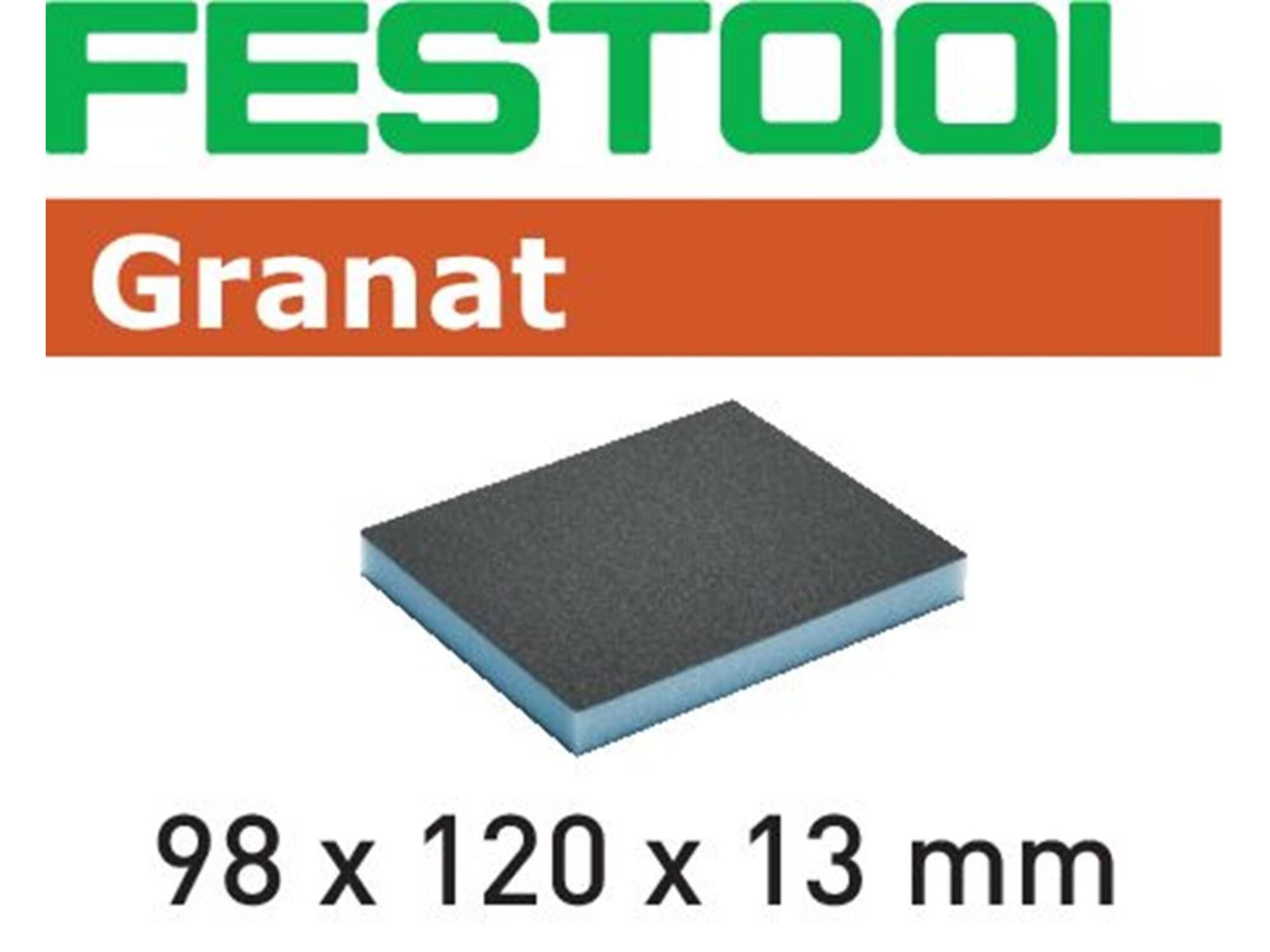 Festool Schuurspons Granat GR/6 K120 98X120MM