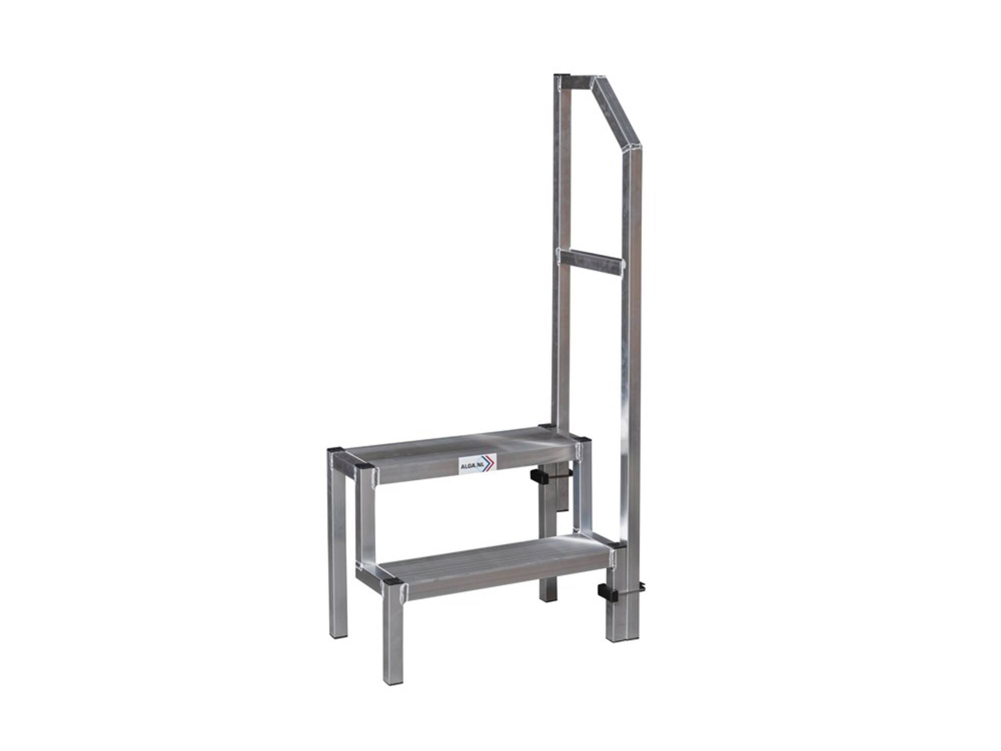 Alga aluminium montagetrap 2 treden