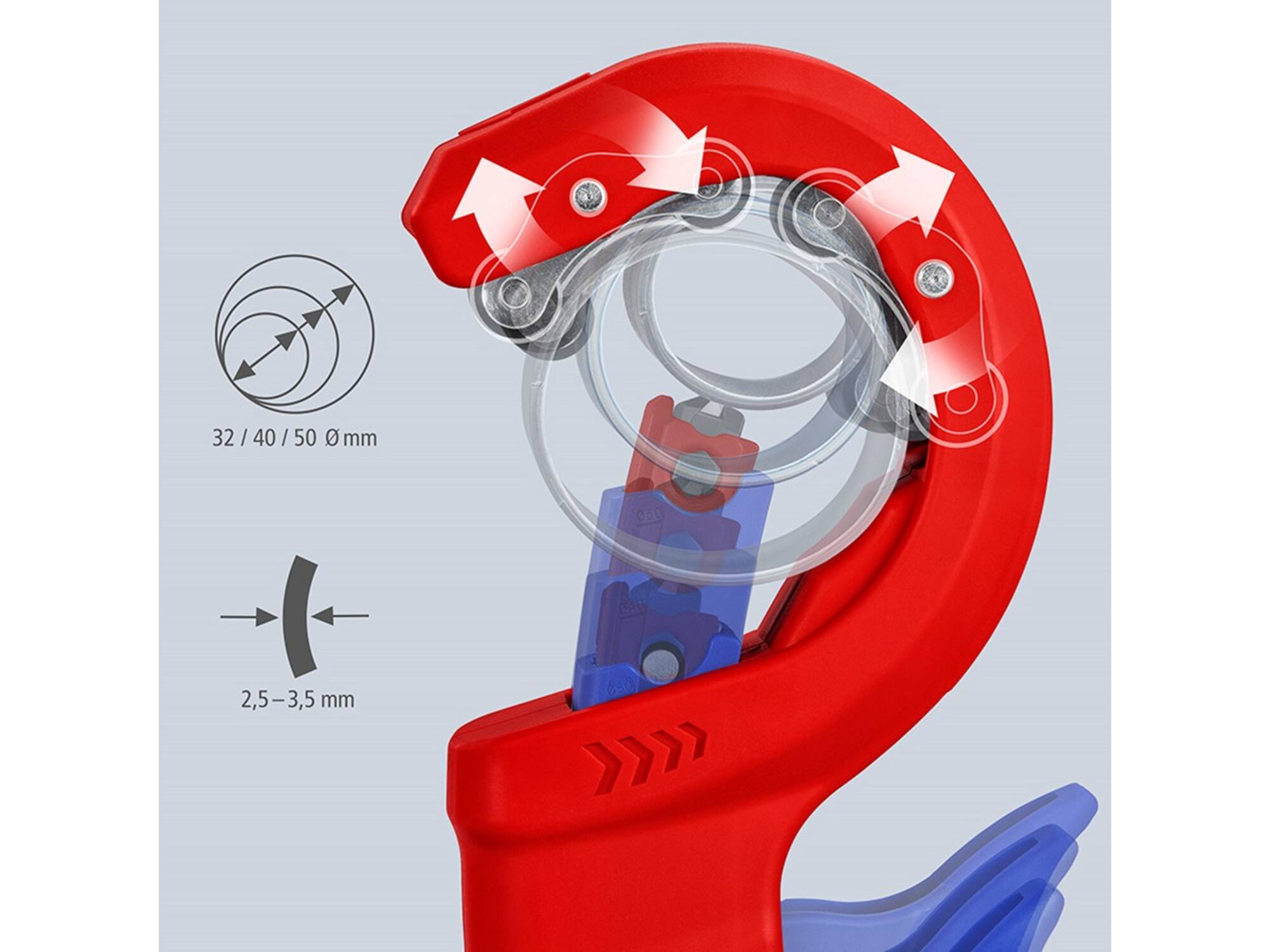 Knipex pijpsnijder 90 23 02 BK