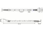 DX Raamuitzetter wit-wit ruz-s-030we 30 CM