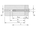 Heco Multi-monti anker platkop MMS-MS 7,5X60MM 50 stuks