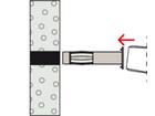 Fischer Hollewandplug met schroef HM-S 5X65MM 50st