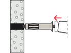 Fischer Hollewandplug met schroef HM-S 5X65MM 50st