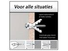 TOGGLER Alligatorplug met flens AF8-40X 8 MM
