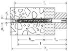 Fischer Constructieplug met schroef SXRL T 10X200MM 50st