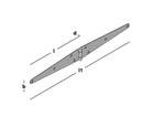 GB Staartheng verzinkt 250 MM