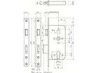 LIPS Dag en nachtslot PC RVS 2422-17T24 PC 72-60 M