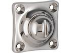 Oxloc Wc sluiting ton model verzinkt nikkel glans 38X38 mm