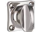 Oxloc Wc sluiting ton model verzinkt nikkel glans 38X38 mm