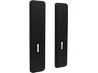 Oxloc Klikschild cilinder recht zwart 185X44 mm/P