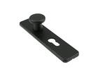 Oxloc Knopschild cilinder zwart 185X44 mm/P
