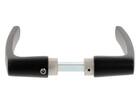 Oxloc Deurkruk blokmodel Zwart 38-42 mm