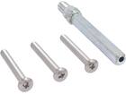 Oxloc Wisselquickstift met bouten RVS 8X100+M6X5