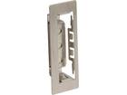 Oxloc sluitplaat loop recht RVS magneet