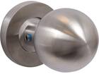 OXLOC Voordeurknop RVS op rozet 50 mm