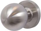 OXLOC Voordeurknop RVS op rozet 50 mm