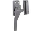 Oxloc Raamsluiting met drukknop zwart premium-line LINKS