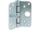 Oxloc VH glijlagerscharnier rond verzinkt 89X89 mm