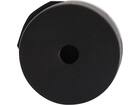 Oxloc Deurstopper rvs zwart wandmontage 30X27 MM