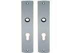 OXLOC Renovatieschild ovaal RVS MAT PC55