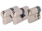 Oxloc Profielcilinder dubbel SKG*** O7 2X30-30+1X10-30