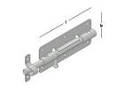 GB Plaatgrendel verzinkt 120 MM