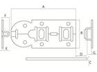DX Rolschuif vlak zrs 100bv 100 MM
