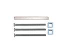 D4E VH-BESLAG MONTAGESET FR360 KR/KR 80MM [76-84]