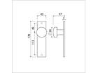 AMI Knopschild blind F1 GEGOTEN 178/43