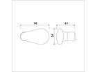 AMI Knop varo F1 173
