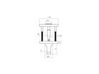 Intersteel WC-sluiting verdekt RVS 0 53X53X6MM