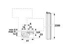 AXA Deurbeveiligingsstrip alu F1 SKG* M3-EX/0-4 MM 235 CM